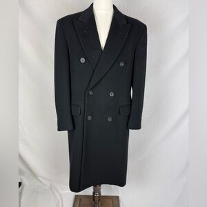 Men’s Luxury Wool & Cashmere Overcoat – Alexandre *London*